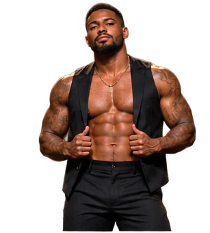 Promotional male entertainer portrait for profile Onyx (M5). Featured in the Los Angeles, California male gallery preview.